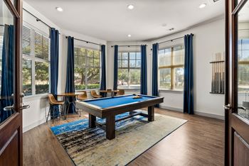 Billiards Table at Bridge at Indigo, Austin